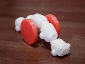 ruote bruco misuratore i giocattoli giochi pippo 3d print model - Mito3D