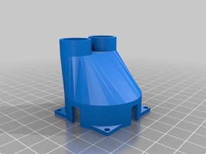 direzionale ventola da 40mm montare la testa mkiii ugello altri estrusore reprap sketchup 3d print model - Mito3D