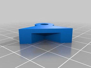 parametric glass bed holder v13 3d printer parts customized 3d print model - Mito3D