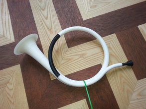 druckbare Trompete horn Musik customizer 3d print model - Mito3D