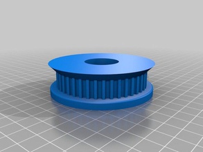 il mio personalizzato parametrico puleggia lotti i profili dei denti 3d la stampante parti 3d print model - Mito3D