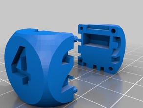loaded die other dice 3d print model - Mito3D