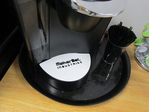 customizable keurig drip tray raised stencil kitchen dining coffee customizer cup 3d print model - Mito3D