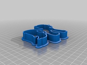 my little pony cookie cutter cucina pranzo personalizzato 3d print model - Mito3D