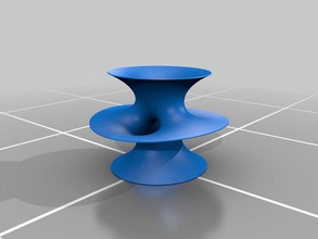kostas minimal yüzey matematik sanat 3d print model - Mito3D
