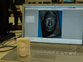 radiohead&acirc nos thom yorke outros 3d a arte o blender do busto rosto favorito houseofcards meshlab modelo nuvem de pontos pointcloud xda 3d print model - Mito3D