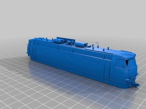 chs4 electric locomotive vehicles 3d print model - Mito3D