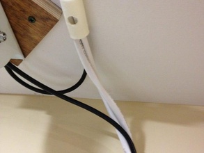 personalizable guía de cable los hogares personalizador openscad 3d print model - Mito3D
