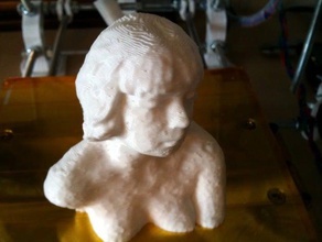 soñando con la estatua otros photofly nube de puntos mujer 123d catch art el busto niña scan escultura 3d print model - Mito3D