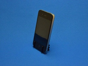 iphone 4 stand d'autres robbinsvillehighschool 3d print model - Mito3D