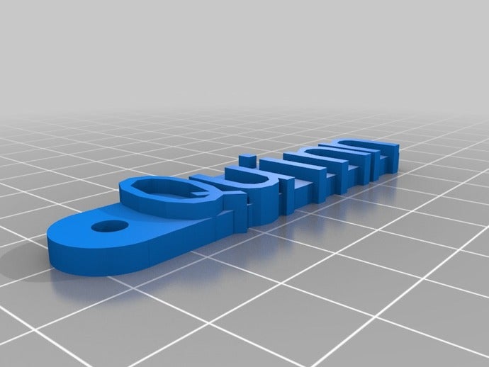 quinn organização personalizado 3D print model - Mito3D