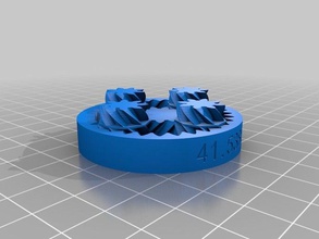 50x9x12x9mmmy customized differential planetary gearset parts 3d print model - Mito3D