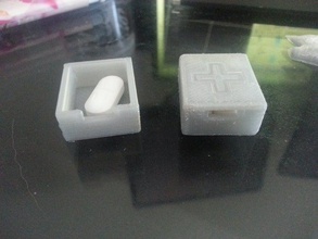 médicos píldora de la caja ir organización medicina pastillas 3d print model - Mito3D