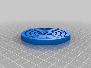 silicio di bohr la fisica l'astronomia personalizzato 3d print model - Mito3D