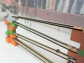 plug&play de mármol la pista otros corte dingfabrik hubelino lego murmelbahn juguete madera duplo a las canicas carrera 3d print model - Mito3D