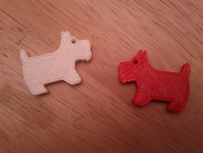 max cane piccolo magnete del frigorifero altri 3d animale famiglia cucina sketchup giocattolo 3d print model - Mito3D