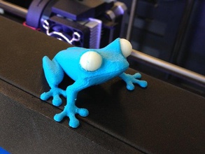 dual extrusion tree frog animals 3d print model - Mito3D