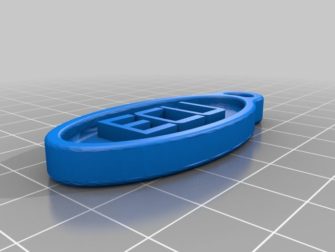 ecu Anahtarlık özelleştirilmiş paralar rozetler 3D print model - Mito3D