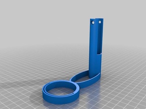 ez clip-on filamento guida feed me 3d la stampante parti Stampante costruire orizzontale portachiavi makergear mendel il monte openscad prusa aggiornamento utile 3d print model - Mito3D