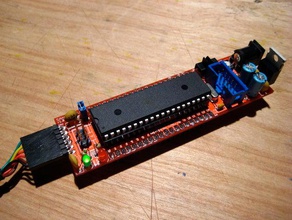 sanguino v10 diğer elektronik rrrf arduino atmega AVR denetleyicisi Kartal ben fushigi pcb üretim plakaları reprap 3d print model - Mito3D