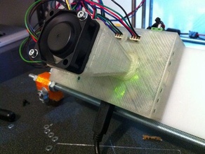 gen 6 elektronik kasa diğer soğutma fan sahibi gen6 orca 3d print model - Mito3D