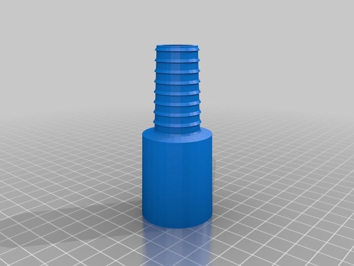 mi personalizados universal de la manguera del adaptador acoplador embudo servicio web herramientas 3D print model - Mito3D