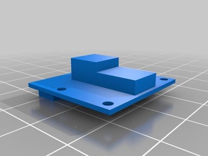 raspberrypi camera basic mechanical dimensions 3d print model - Mito3D