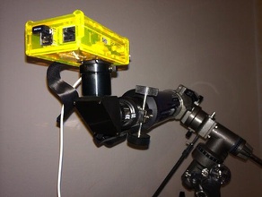 raspberrypi fotocamera telescopio di mount l'astronomia raspberry pi 3d print model - Mito3D