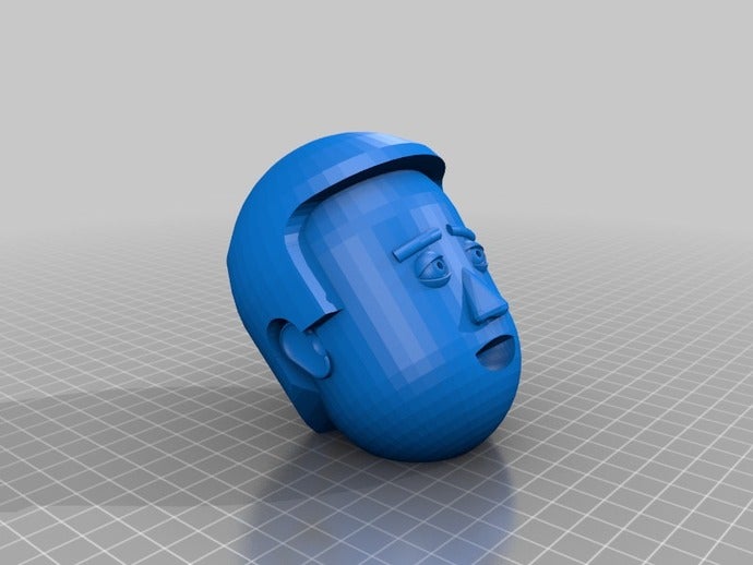 max avatar interactivo art personalizado 3D print model - Mito3D