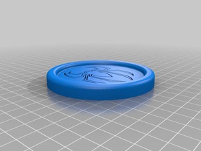 spiderman logo coaster kitchen dining marvel spider man 3d print model - Mito3D