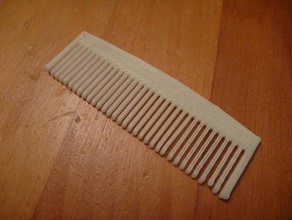 small hair comb other bathroom household 3d print model - Mito3D