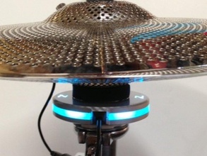 hi-hat, soporte de montaje gn-16 fuente directa recogida la música que retiñe los tambores zildjian 3d print model - Mito3D