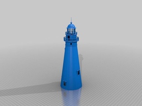 yazdırılabilir boş yorumu Deniz Feneri binalar yapılar 3d print model - Mito3D