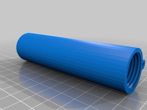 Impressos em 3d foguete para a frente varreu barbatanas hobby o motor pára-quedas carga 3d print model - Mito3D