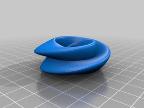 bachmann klein bottle other 3d featured geometry 3d print model - Mito3D