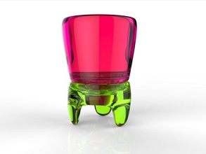 trépied vase brûle-parfum art outils 3d print model - Mito3D