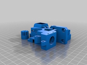 prusa i3 rework bauen Fach 3d Drucker Teile mendel 3d print model - Mito3D