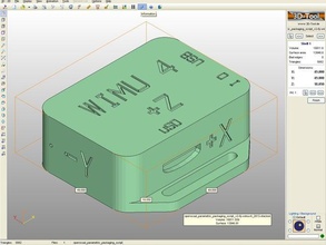 wimuv4 packagaing openscad paramétrique emballage script v2 de l'électronique l'unité mesure inertielle tyndall utile portable sans fil 3d print model - Mito3D