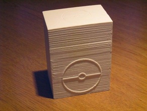 poke ball deck box other container openscad parametric reprap useful 3d print model - Mito3D