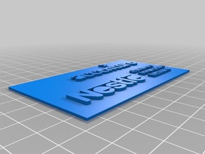 versione 3 office customized 3d print model - Mito3D