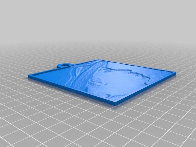 em invertito 2d art personalizzato 3D print model - Mito3D