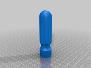 8mm drill bit handle tools customized 3d print model - Mito3D