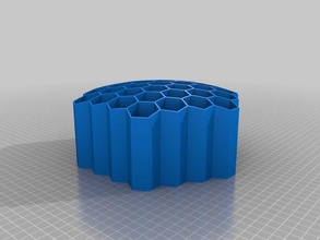 honeycomb organization customized 3d print model - Mito3D