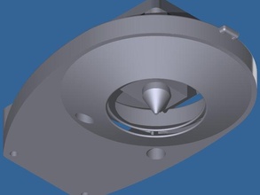 el anillo de enfriamiento ultimaker v2 3d la impresora partes ventilador 3d print model - Mito3D