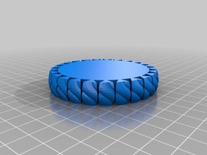 briannas personnalisé bracelet bracelets 3d print model - Mito3D