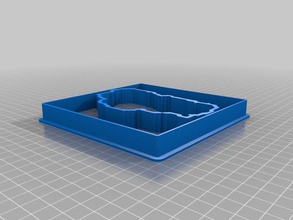 tahoe outline 1st attempt kitchen dining customized 3d print model - Mito3D