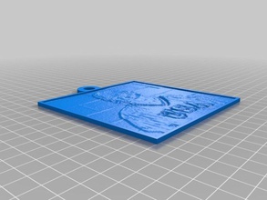 rjusa2 2d sanat özelleştirilmiş 3d print model - Mito3D