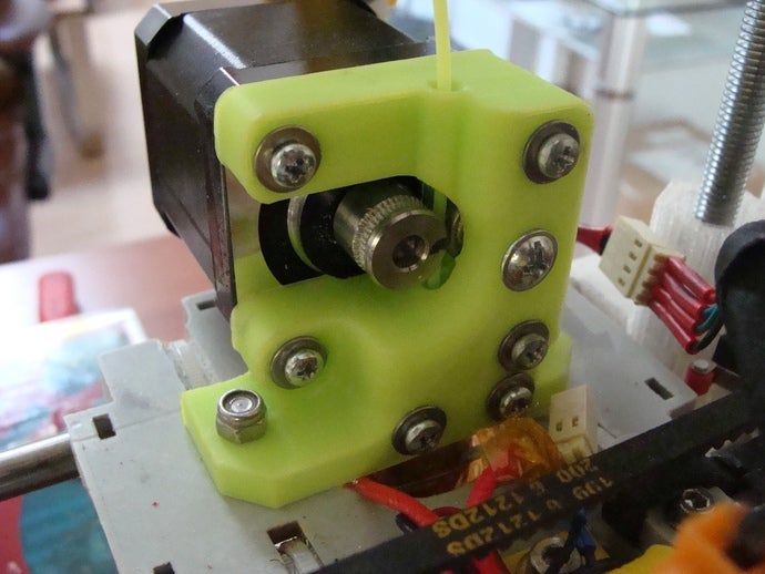 mk7 gear direct extruder prusa bibone friendly 3d printer extruders 3D print model - Mito3D