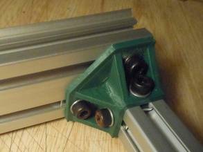 makerslide 20mm de extrusão conector diy shapeoko 3d print model - Mito3D