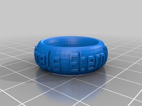 angeli anello 1 moda personalizzato 3d print model - Mito3D